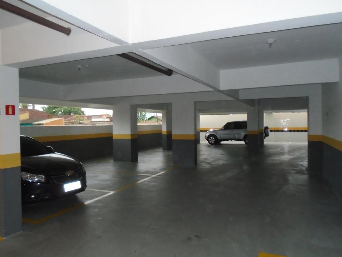 Apartamento Em Mongagua, Frente Ao Mar Bagian luar foto