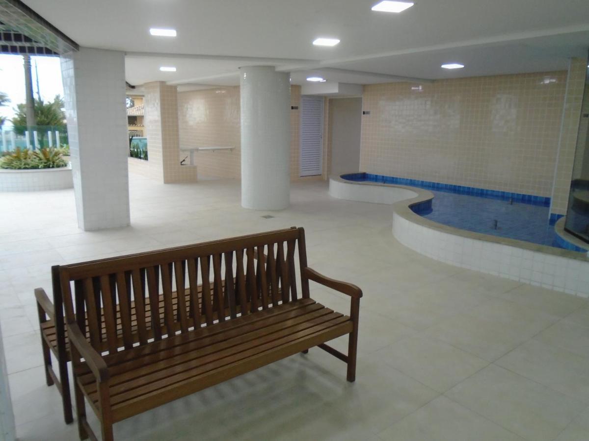 Apartamento Em Mongagua, Frente Ao Mar Bagian luar foto