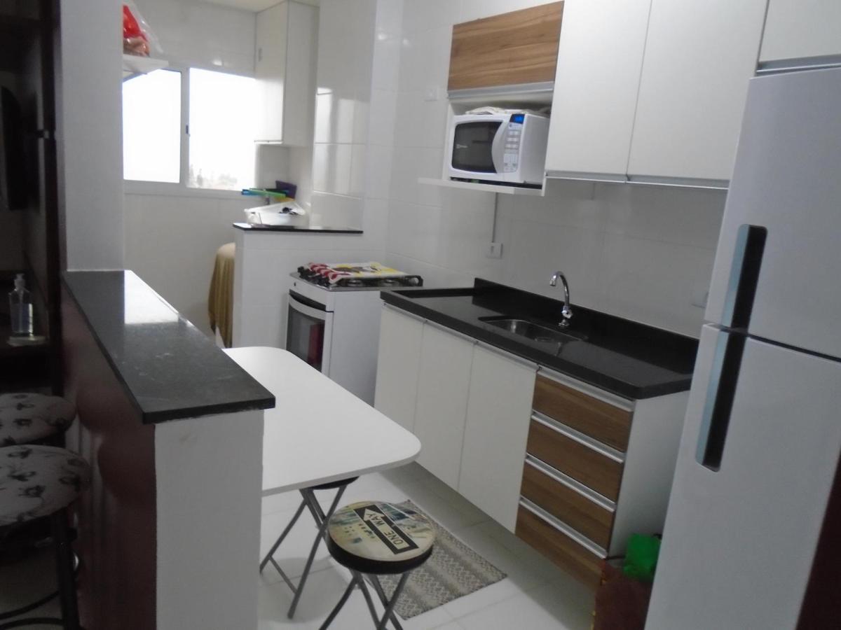 Apartamento Em Mongagua, Frente Ao Mar Bagian luar foto