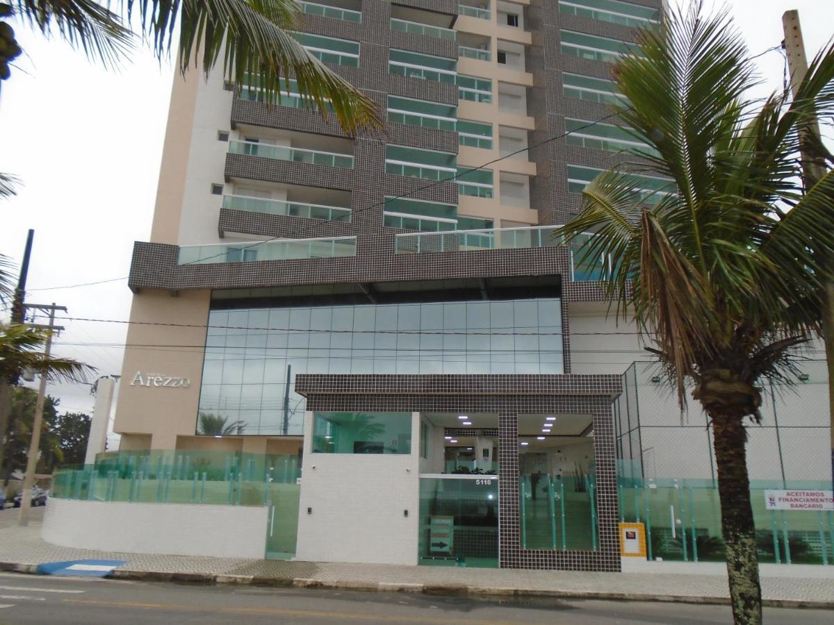 Apartamento Em Mongagua, Frente Ao Mar Bagian luar foto